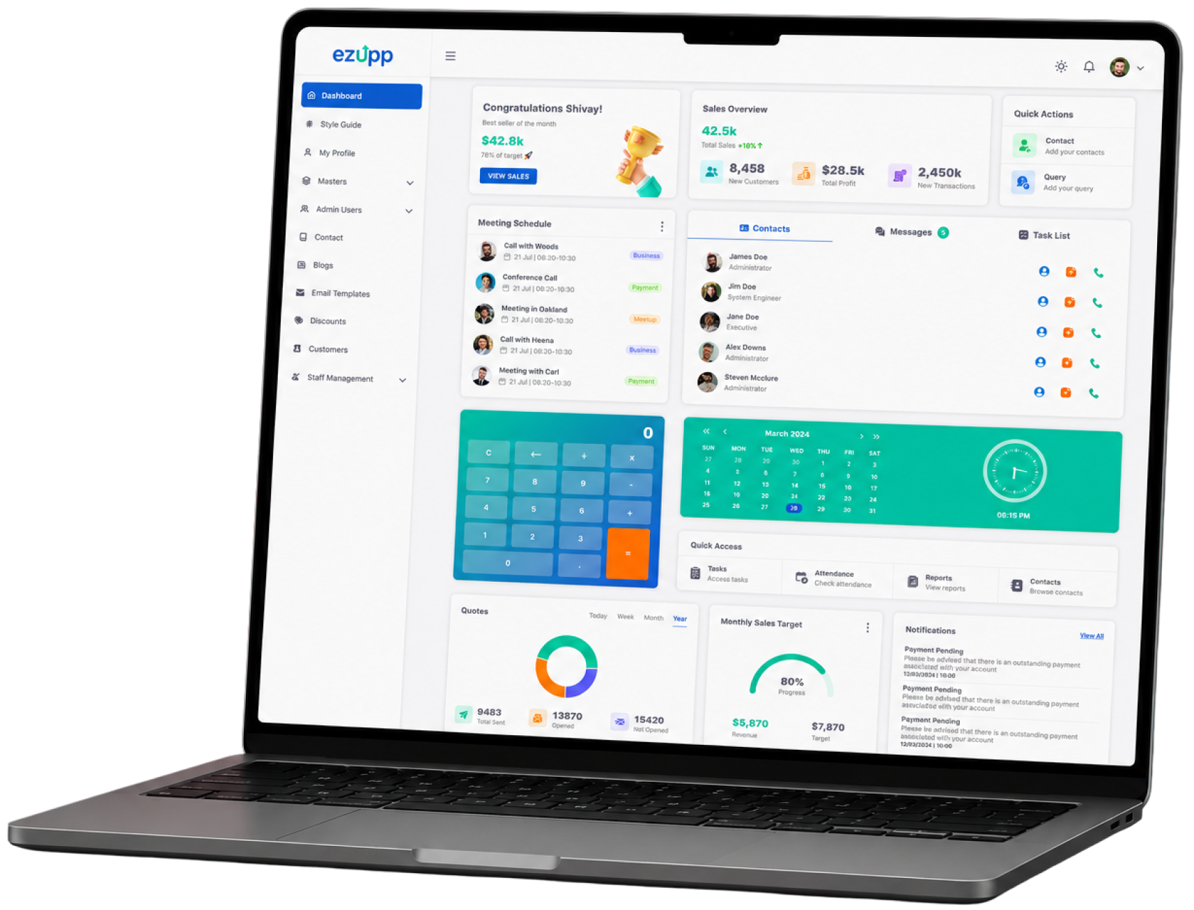 Ezupp Platform Preview