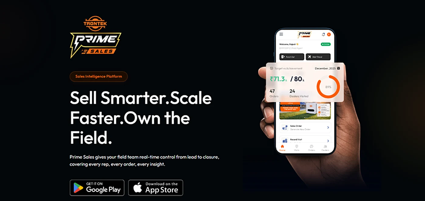 Prime Sales landing page